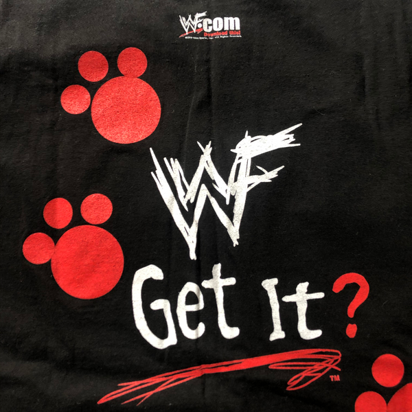 1999 WWF Jerry The King Lawler Puppies Shirt Size X-Large