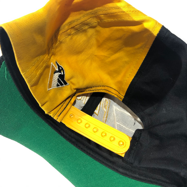 Vintage 90s Pittsburgh Penguins Big Logo Snapback Hat OS
