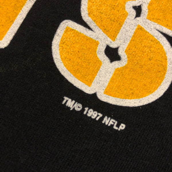 1997 Pittsburgh Steelers Kordell Stewart Shirt Black Size Medium - Beyond 94