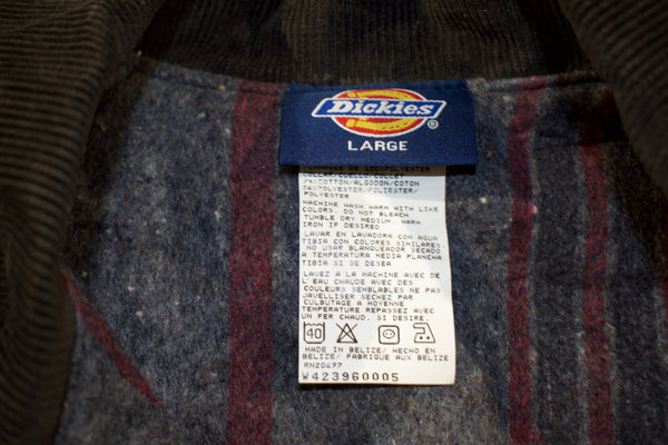 Vintage 00s DS Sherwin Williams Painting Embroidered Blanket Lined Dickies Jacket Size Large