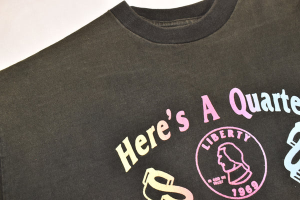 Vintage 90s Call Someone Who Cares! Single Stitch Shirt Size X-Large