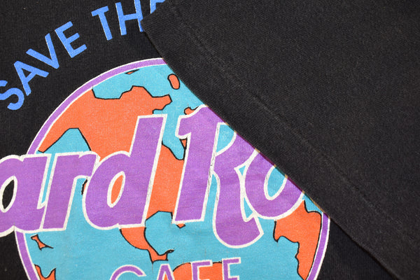 Vintage 90s Hard Rock San Juan Single Stitch Shirt Size Large