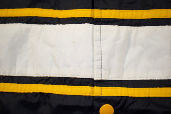 Vintage 80s Pittsburgh Steelers Stahl-Urban Windbreaker Jacket Size Large