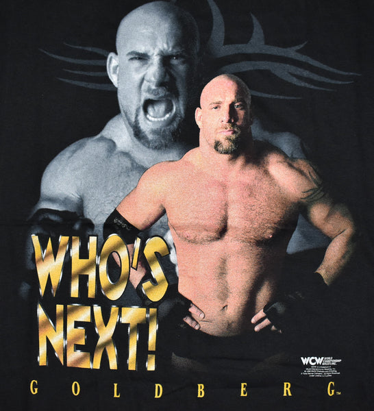 1998 DSWT WCW Goldberg Who's Next Shirt Size X-Large