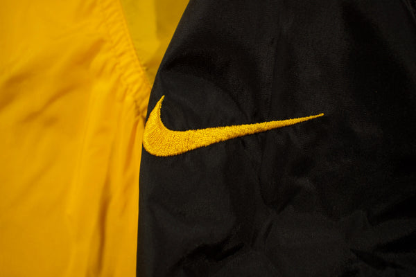 Vintage 90s Nike Pro Line Pittsburgh Steelers Reversible Pullover Jacket Size Medium