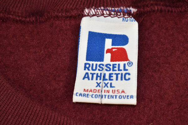 Vintage 90s DSWT Russell Athletic Blank Sweatshirt Size XX-Large