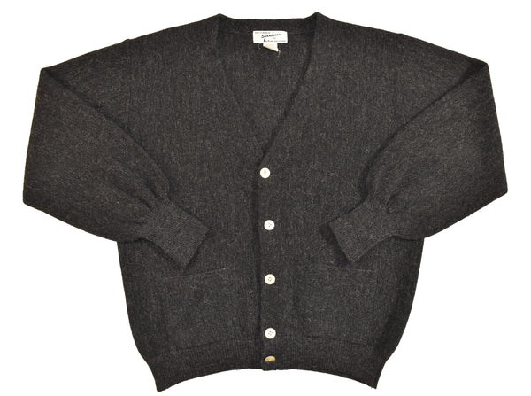 Vintage 90s Serrana's Alpaca Black Cardigan Size Large