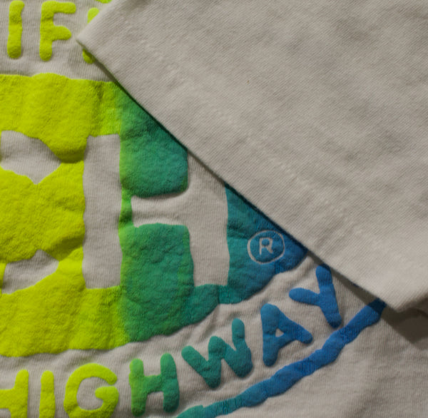 Vintage 1991 California Pacific Coast Highway Puff Print Single Stitch Shirt | Beyond 94