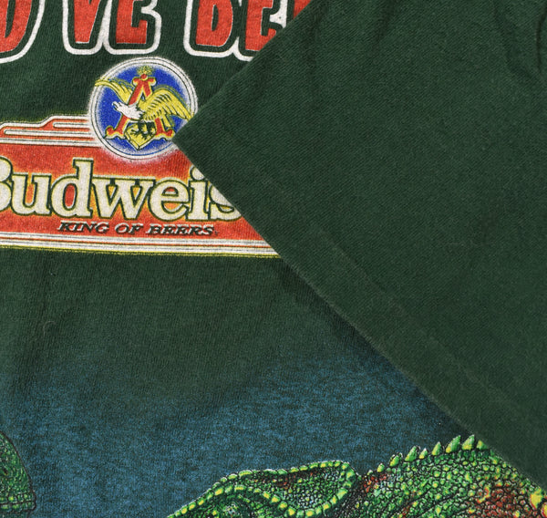 1997 Budweiser We Could've Been Huge Single Stitch Shirt Size X-Large