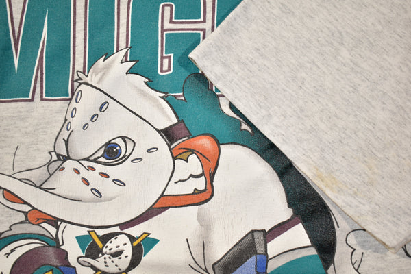 Vintage 90s Mighty Ducks Breakthrough Single Stitch Shirt Size X-Large