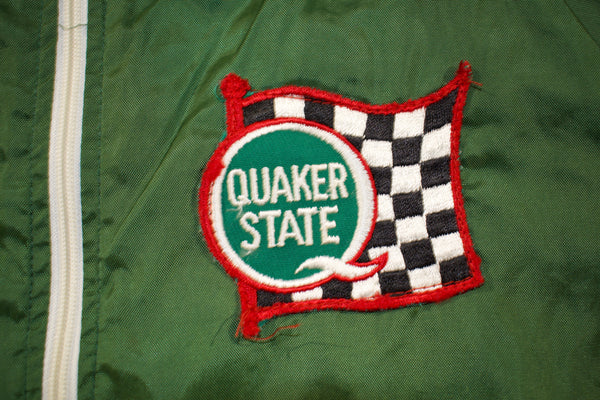 Vintage 70s Quaker State Racing Jacket W/Liner Size Medium
