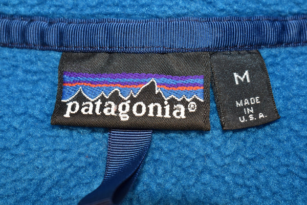 Vintage 90s Patagonia Fleece Pullover Jacket Size Medium