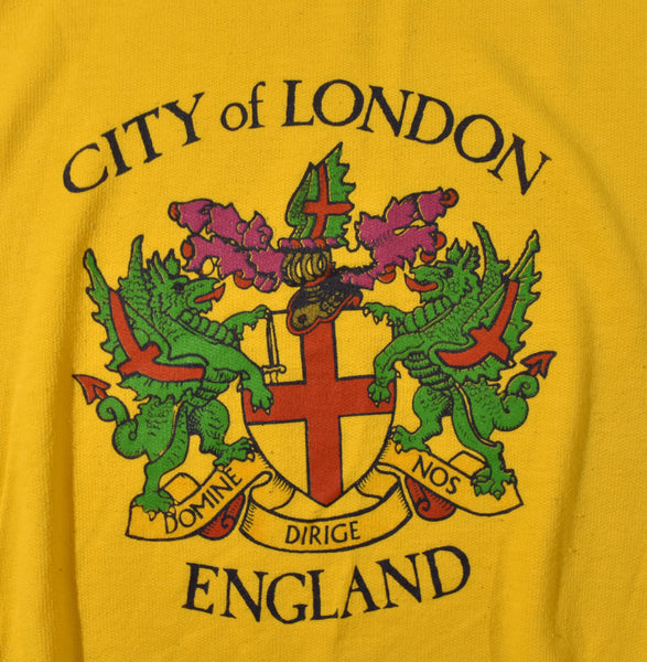 Vintage 90s City Of London England Sweatshirt Size Large