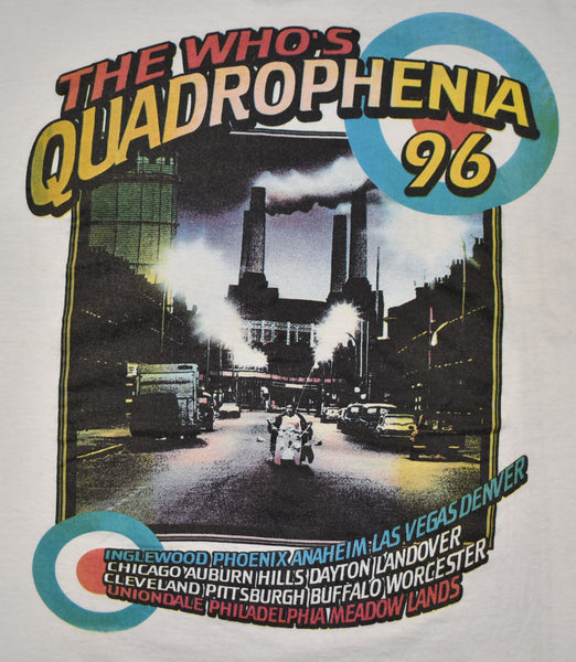 1996 The Who Quadrophenia Single Stitch Tour Shirt Size X-Large