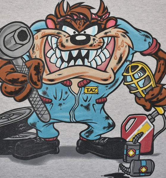 1994 Looney Tunes Taz's Garage Single Stitch Shirt Size X-Large