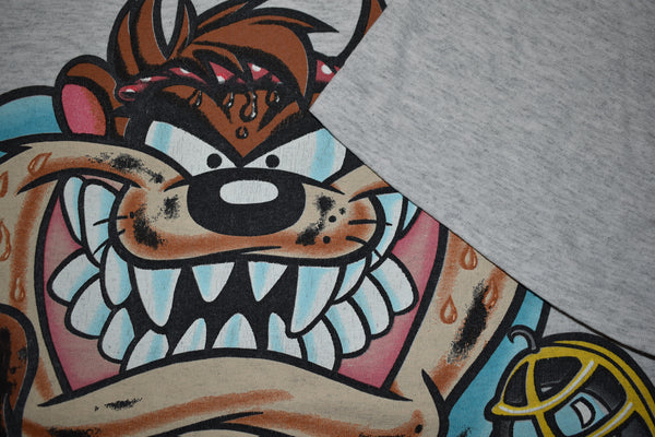 1994 Looney Tunes Taz's Garage Single Stitch Shirt Size X-Large
