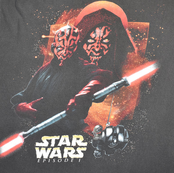 1999 Star Wars Episode 1 Darth Maul Dark Side Shirt Size Large