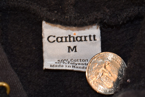 Vintage 90s Carhartt Distressed Hoodie Size Medium