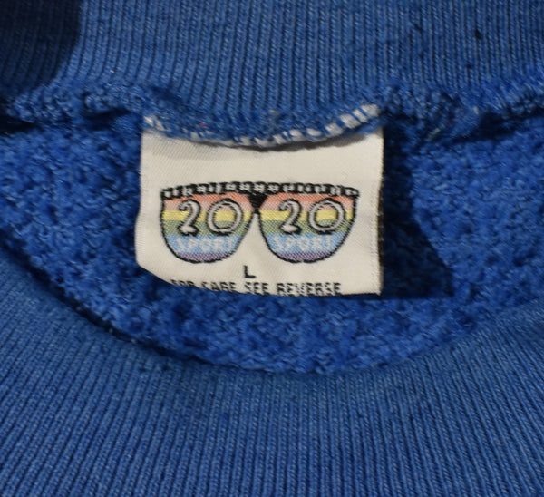 Vintage 90s University Of Pitt Panthers Sweatshirt Size Large