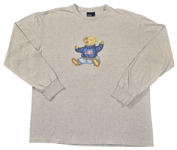 Vintage 90s Ralph Lauren Polo Bear Sitting L/s Shirt | Beyond 94