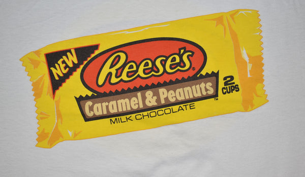 Vintage 90s Reeses Cup Caramel & Peanuts  Candy Shirt Size Large