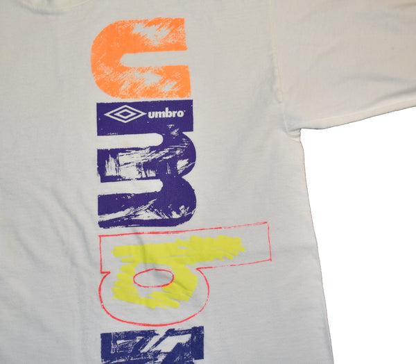 Vintage 90s Umbro Spellout Ls Shirt Size Medium