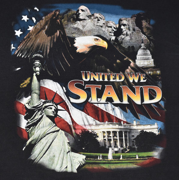 Vintage 90s USA United We Stand Single Stitch Shirt Size Large