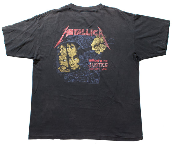 Vintage 1994 Distressed Metallica Justice For All Single Stitch Shirt | Beyond 94