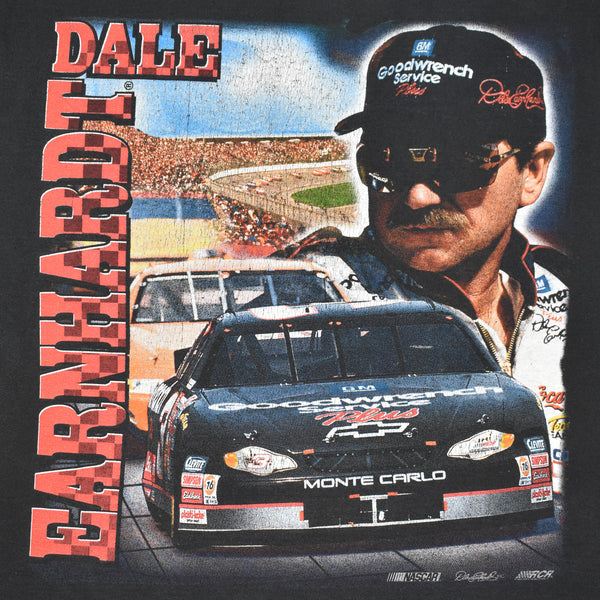 Vintage 90s Dale Earnhardt Final Lap Nascar Shirt Size X-Large