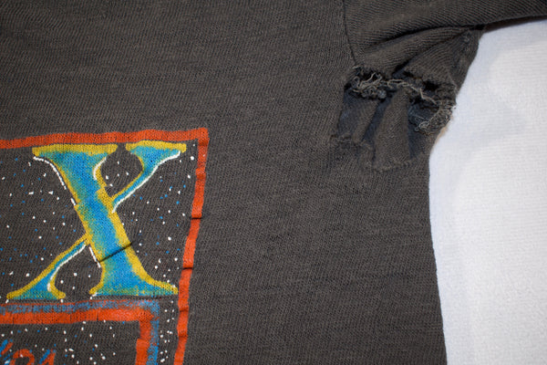 1981 Distressed Styx Paradise Theatre Single Stitch Tour Ringer Shirt Size X-Small
