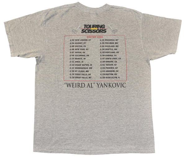 Vintage 2000 Weird Al Running With Scissors Tour Shirt | Beyond 94