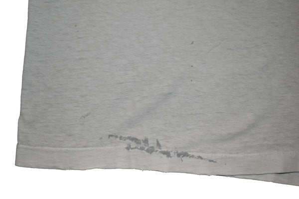 Vintage 90s Distressed Bart Simpson WVU Party Dude Single Stitch Shirt Size Large