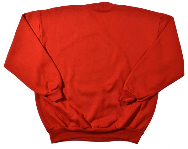 Vintage 90s Christmas Snowman Sweatshirt Size X-Large