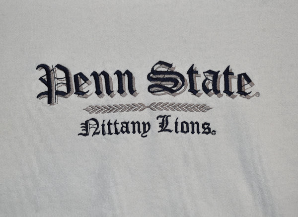 Vintage 90s Penn State Embroidered Sweatshirt Size Large