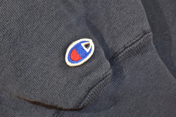 Vintage 80s Carnegie Mellon Champion Reverse Weave Embroidered Sweatshirt Size Large