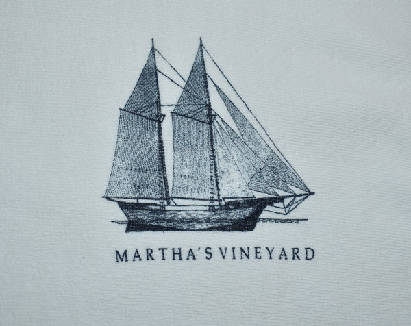 Vintage 80s Champion Martha's Vineyard Reverse Weave Hoodie Size X-Large
