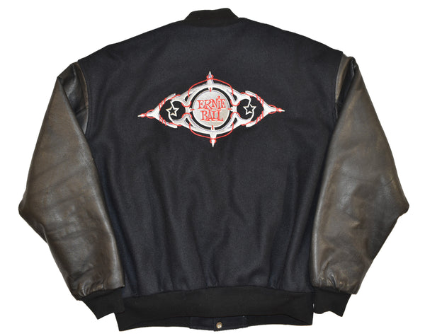 Vintage 80s Ernie Ball Guitars Varsity Jacket Size Large