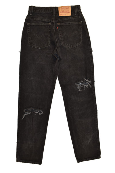 Vintage 90s Distressed Levis 550s Jeans Size Women's 27" x 31"
