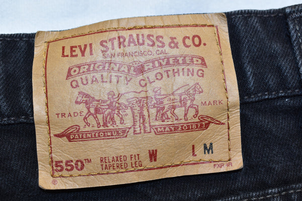 Vintage 90s Distressed Levis 550s Jeans Size Women's 27" x 31"