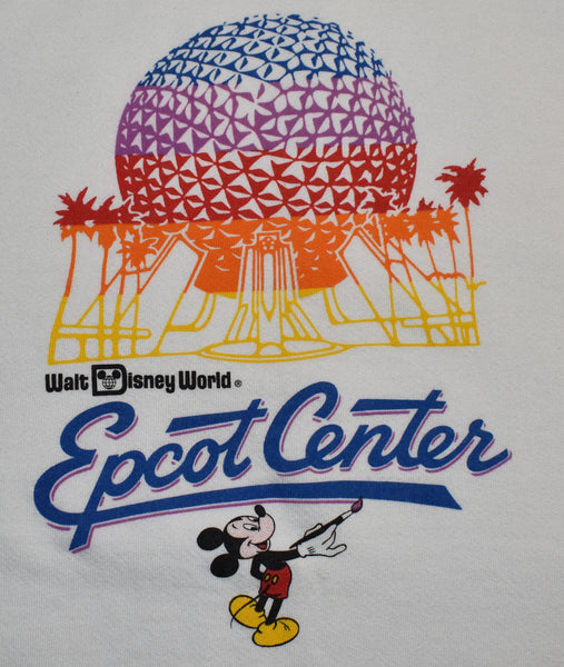 Vintage 80s Disney Epcot Center Sweatshirt Size Large