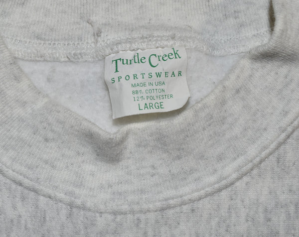 Vintage 90s Pitt Panthers Embroidered Sweatshirt Size Large