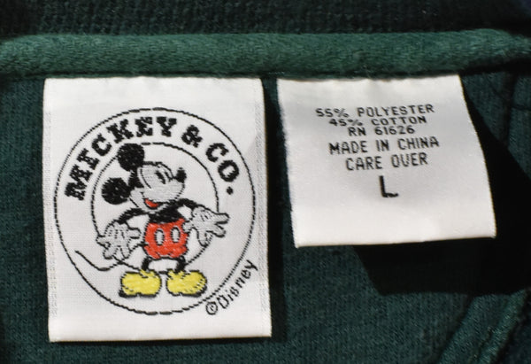 Vintage 90s Disney Mickey Standard Classics Embroidered Sweatshirt Size Large