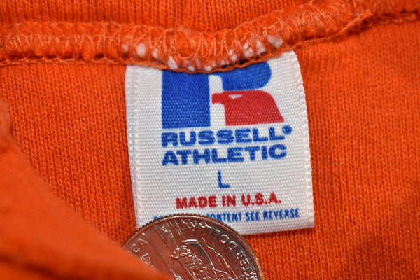 Vintage 80s Russell Athletic Double Faced Hoodie Size Large