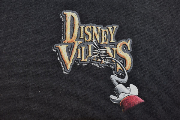 Vintage 90s DS Disney Villains Hook Shirt Size Large