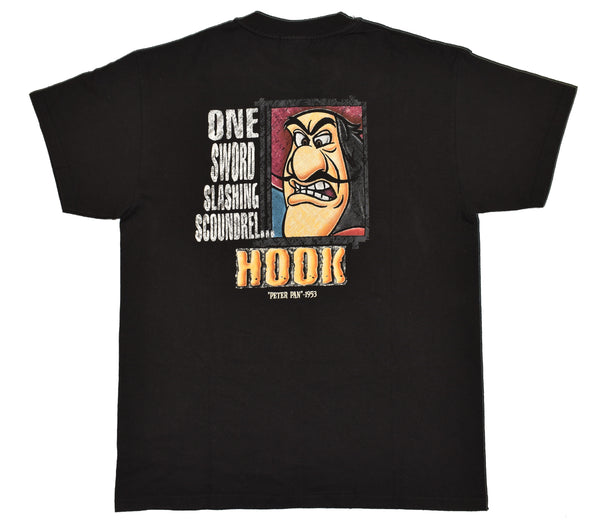 Vintage 90s DS Disney Villains Hook Shirt Size Large