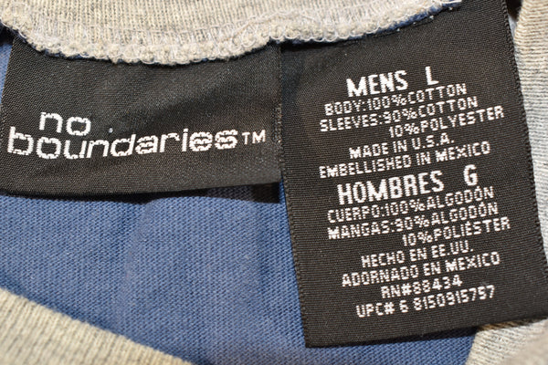 Vintage 90s No Boundaries Skating Flames Shirt Size Large