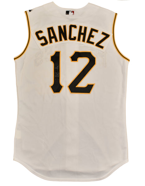 Vintage 00s Pirates Freddy Sanchez Autographed Authentic Jersey Vest Size Large (44)