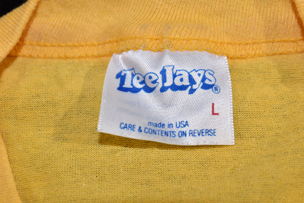 1988 DS Akron University Single Stitch Shirt Size Large