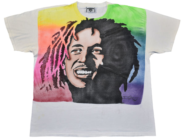 Vintage 1994 Bob Marley Airbrushed Shirt | Beyond 94