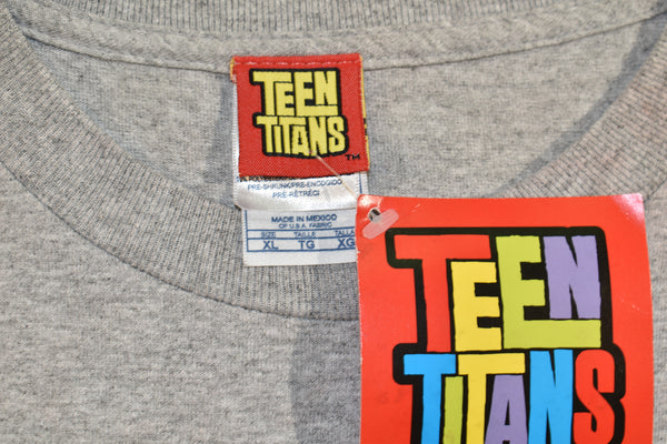 2003 DSWT Teen Titans Cartoon Network Promo Shirt Size X-Large